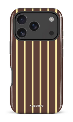 iPhone 18 Pro Impact Case Dolce Striscia Brown -