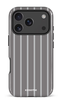 iPhone 18 Pro Impact Case Dolce Striscia Charcoal -