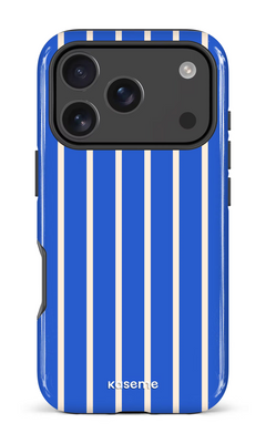 iPhone 18 Pro Impact Case Dolce Striscia Electric Blue -
