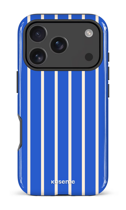iPhone 18 Pro Impact Case Dolce Striscia Electric Blue -