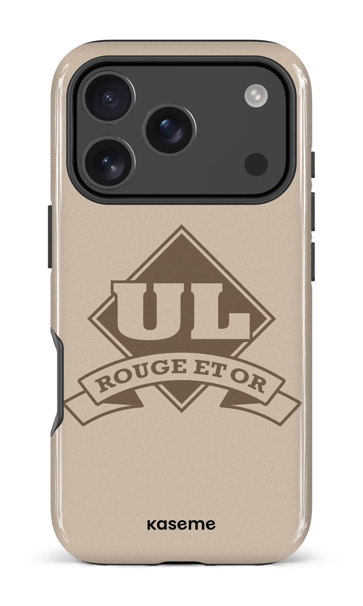 iPhone 18 Pro Impact Case Dune x Rouge et Or -