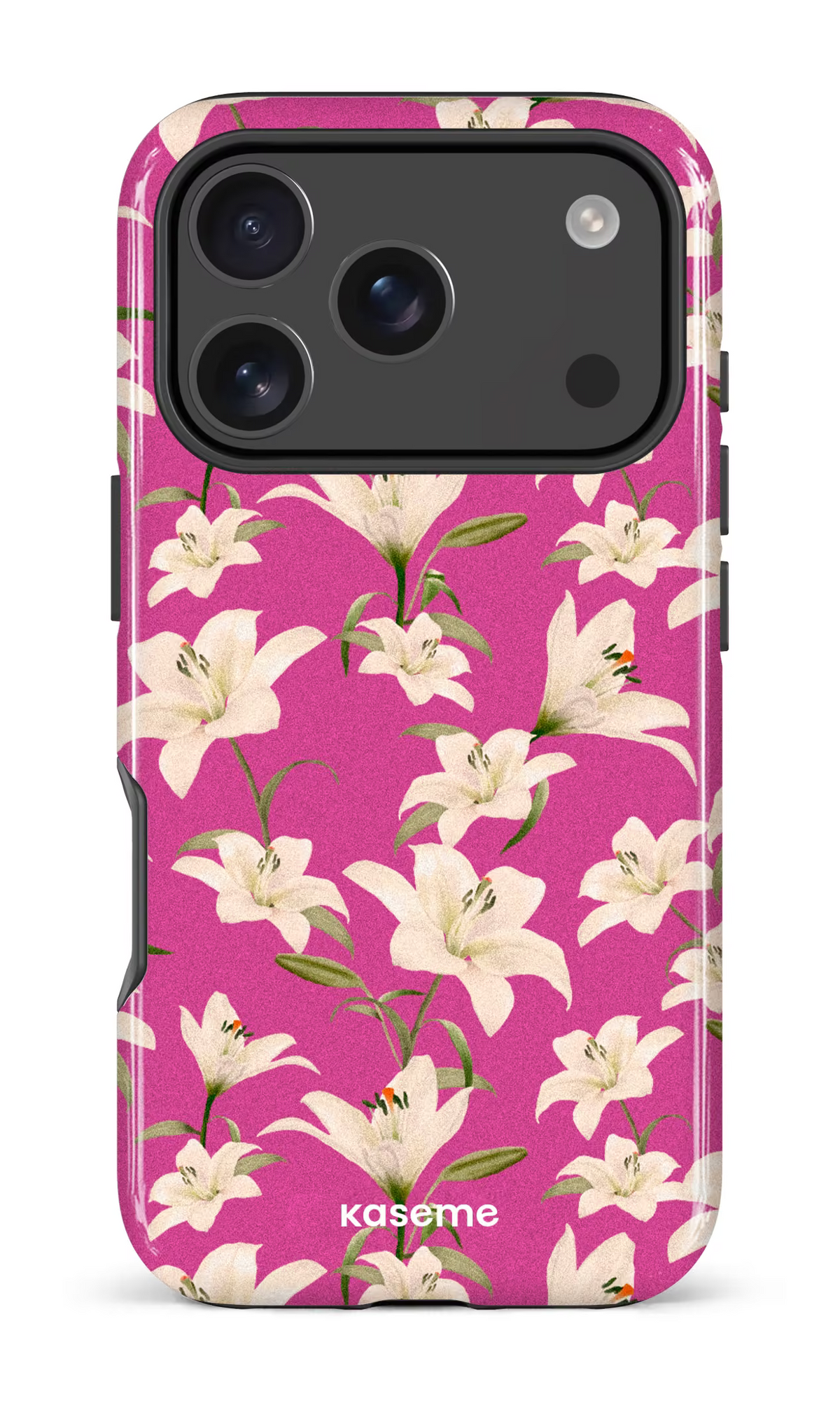 iPhone 18 Pro Impact Case Eleanor Raspberry -