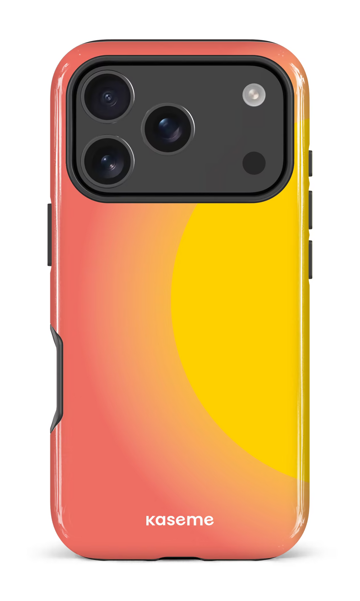 iPhone 18 Pro Impact Case Enfant Soleil Corail -