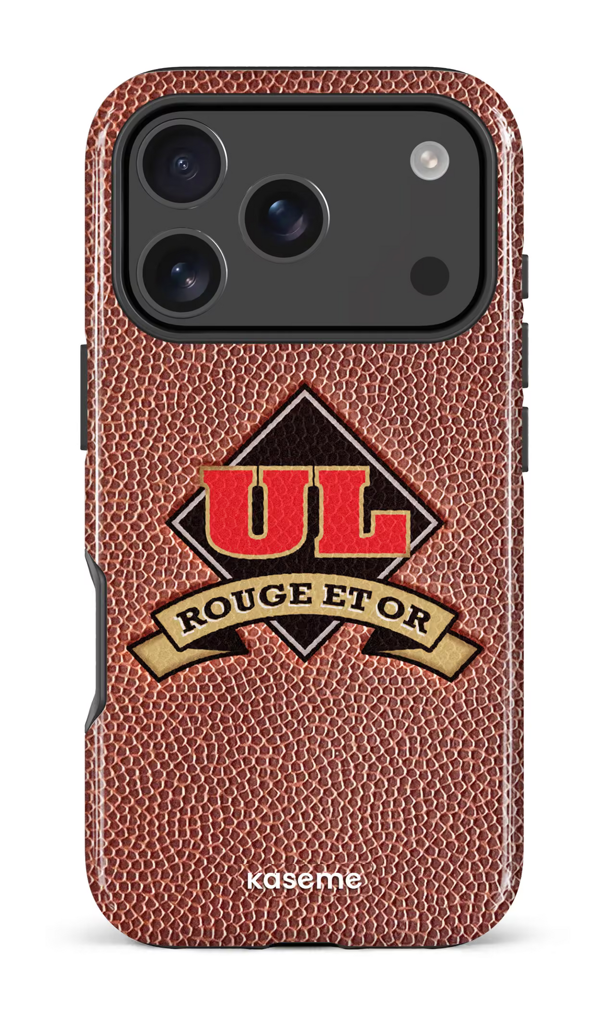 iPhone 18 Pro Impact Case Football x Rouge et Or -