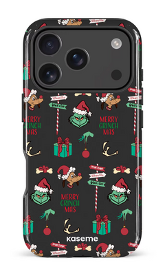 iPhone 18 Pro Impact Case Grinchmas black -