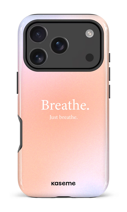 iPhone 18 Pro Impact Case Just breathe -