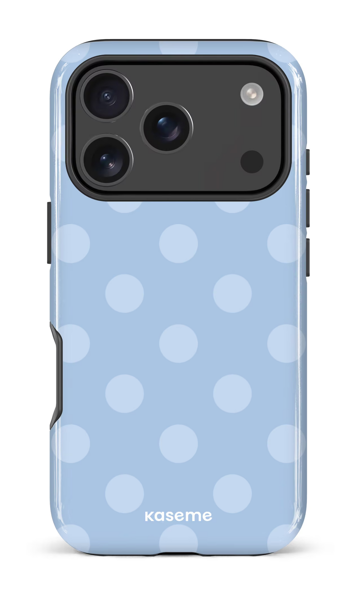 iPhone 18 Pro Impact Case La Drey Blue by Marina Bastarache -
