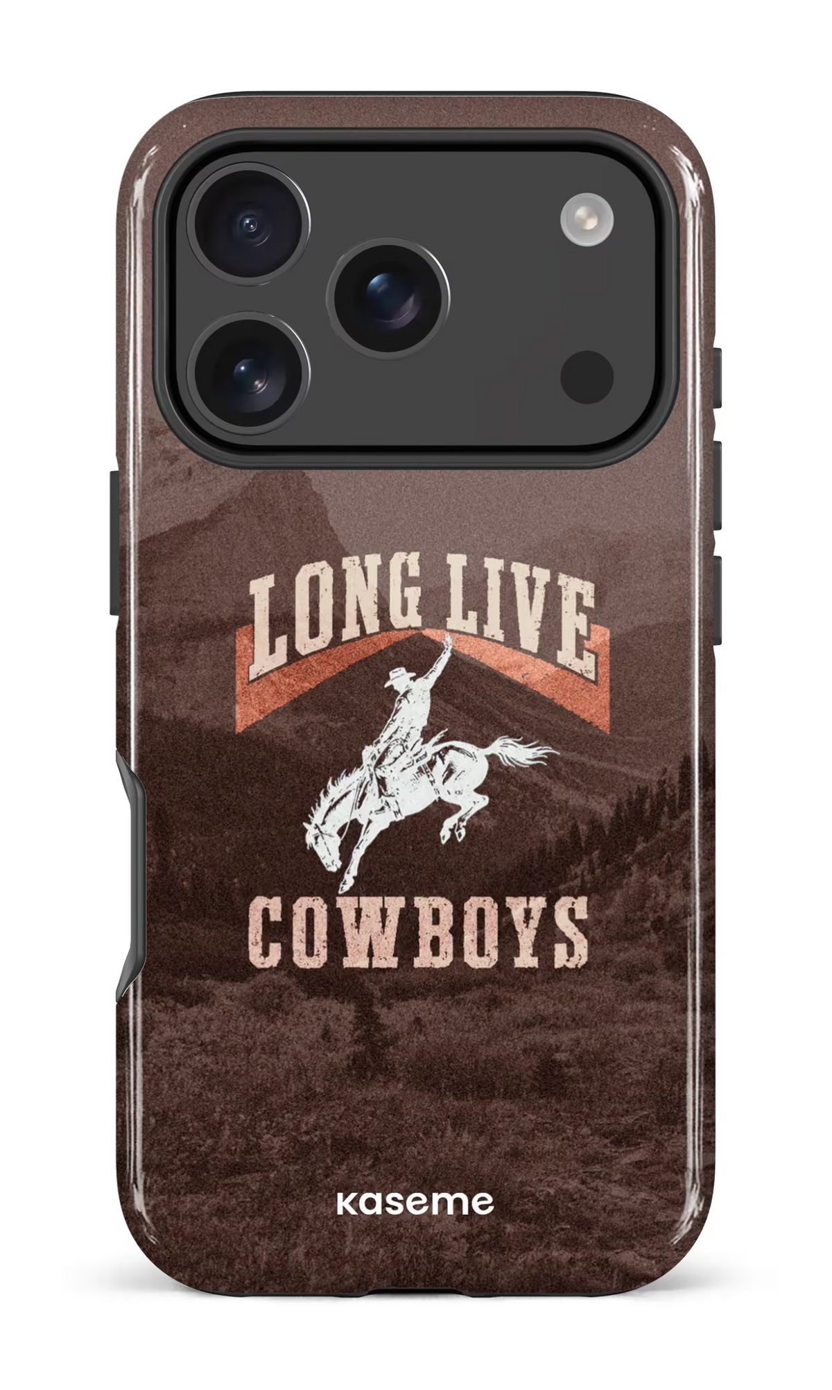 iPhone 18 Pro Impact Case Long Live Brown -