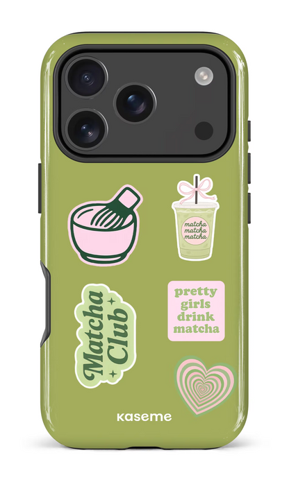 iPhone 18 Pro Impact Case Matcha Club -