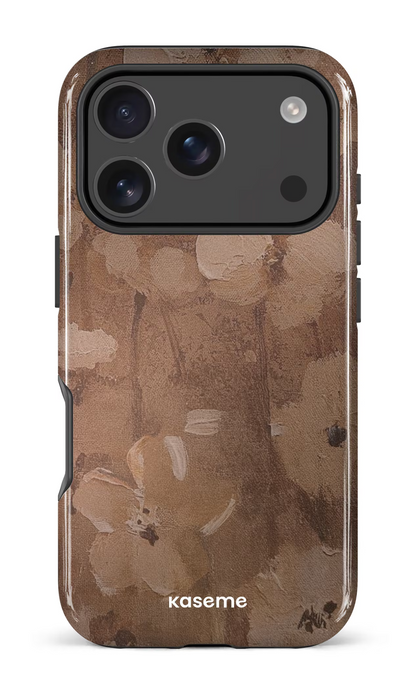 iPhone 18 Pro Impact Case Mocha Bloom -