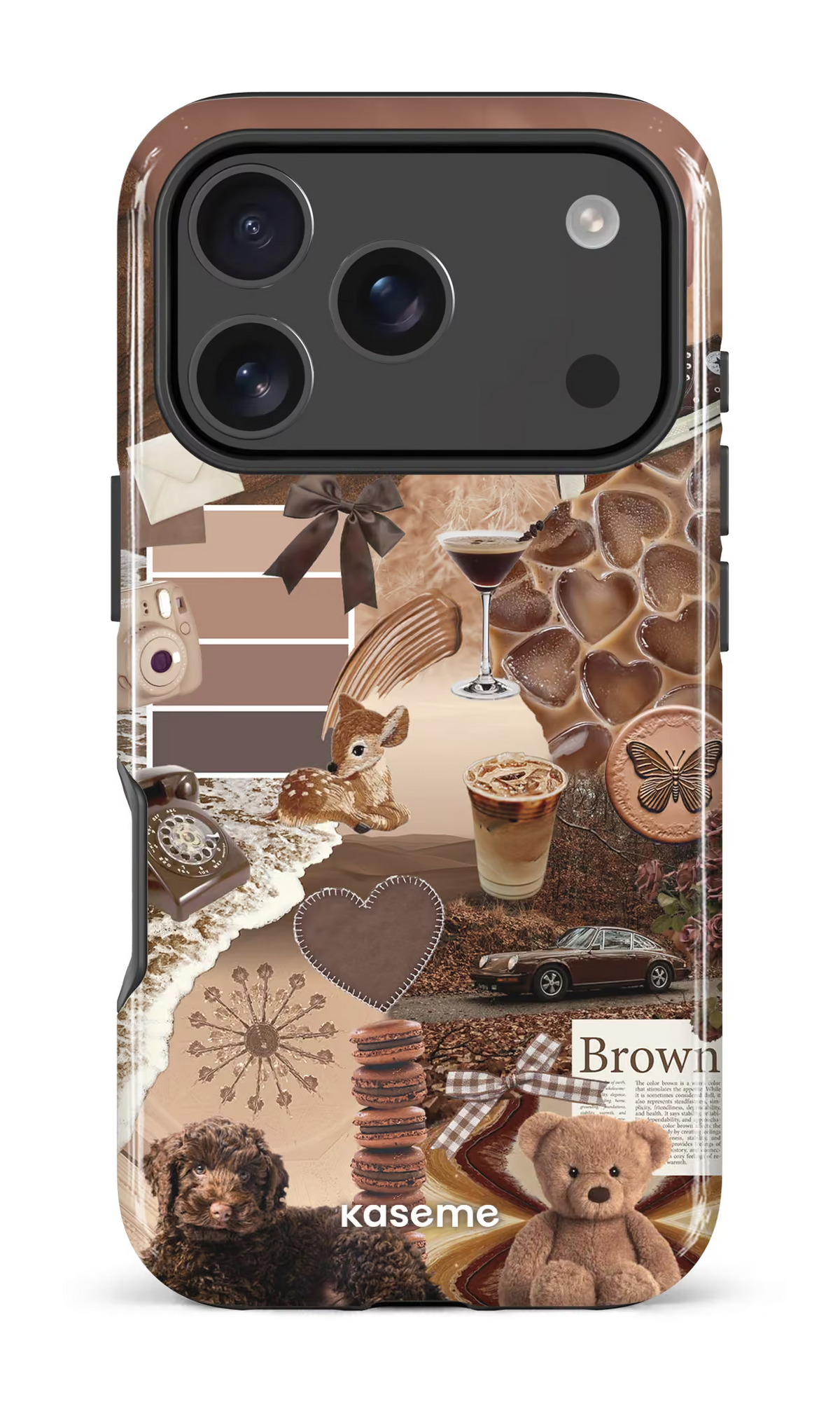 iPhone 18 Pro Impact Case Mocha Muse -
