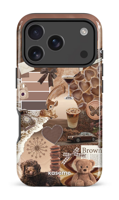 iPhone 18 Pro Impact Case Mocha Muse -