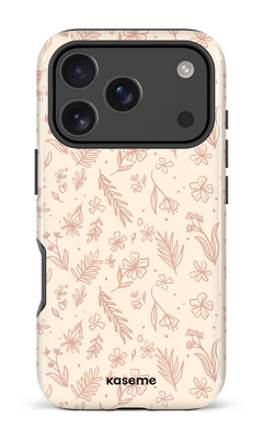 iPhone 18 Pro Impact Case Olive Branch Pink -