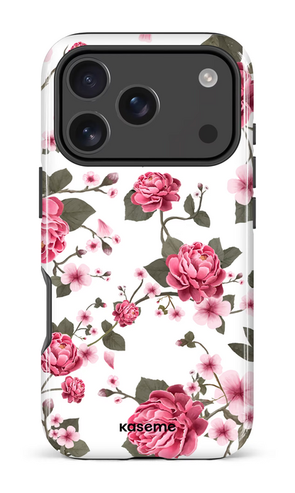 iPhone 18 Pro Impact Case Peony Garden -