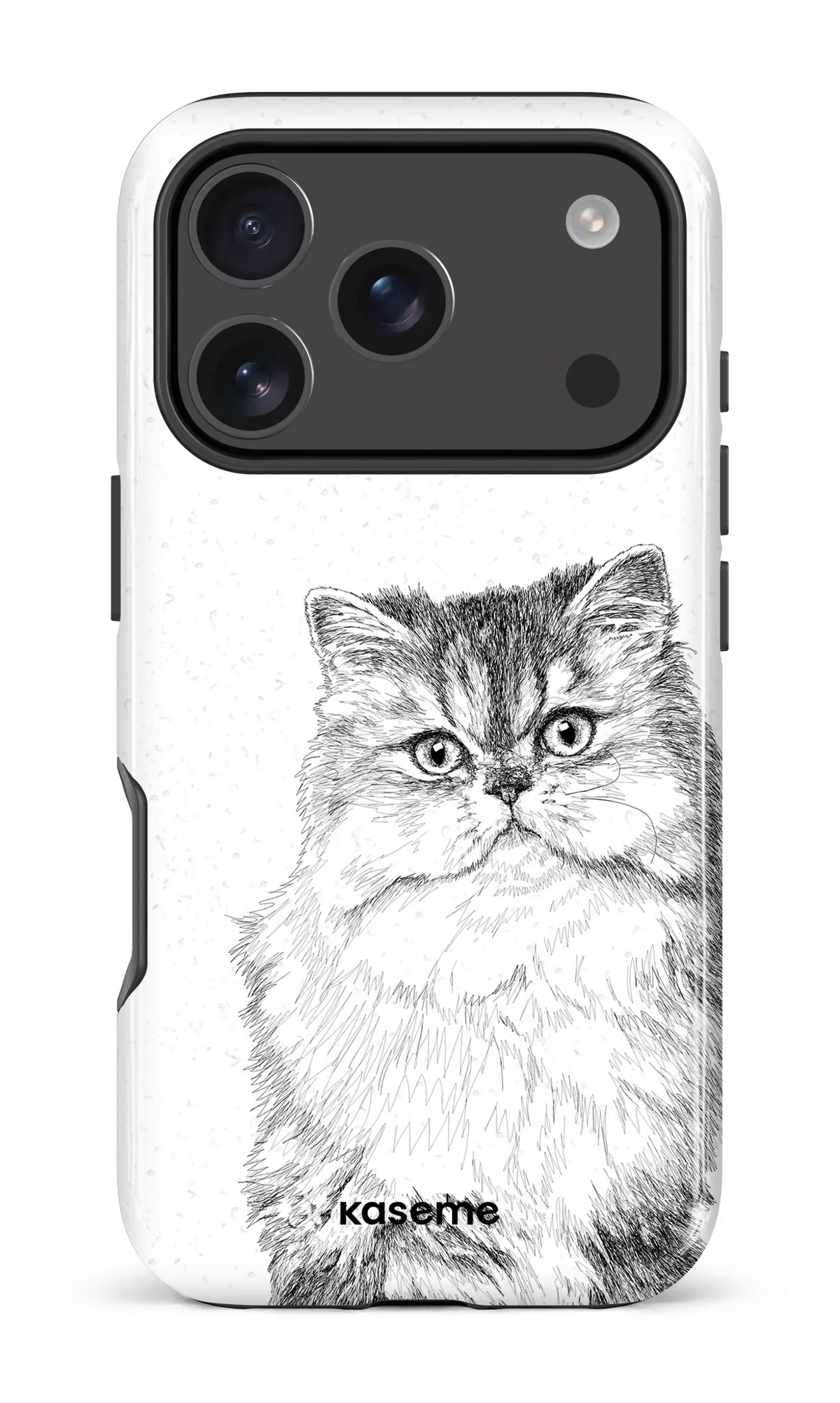 iPhone 18 Pro Impact Case Persian Cat -