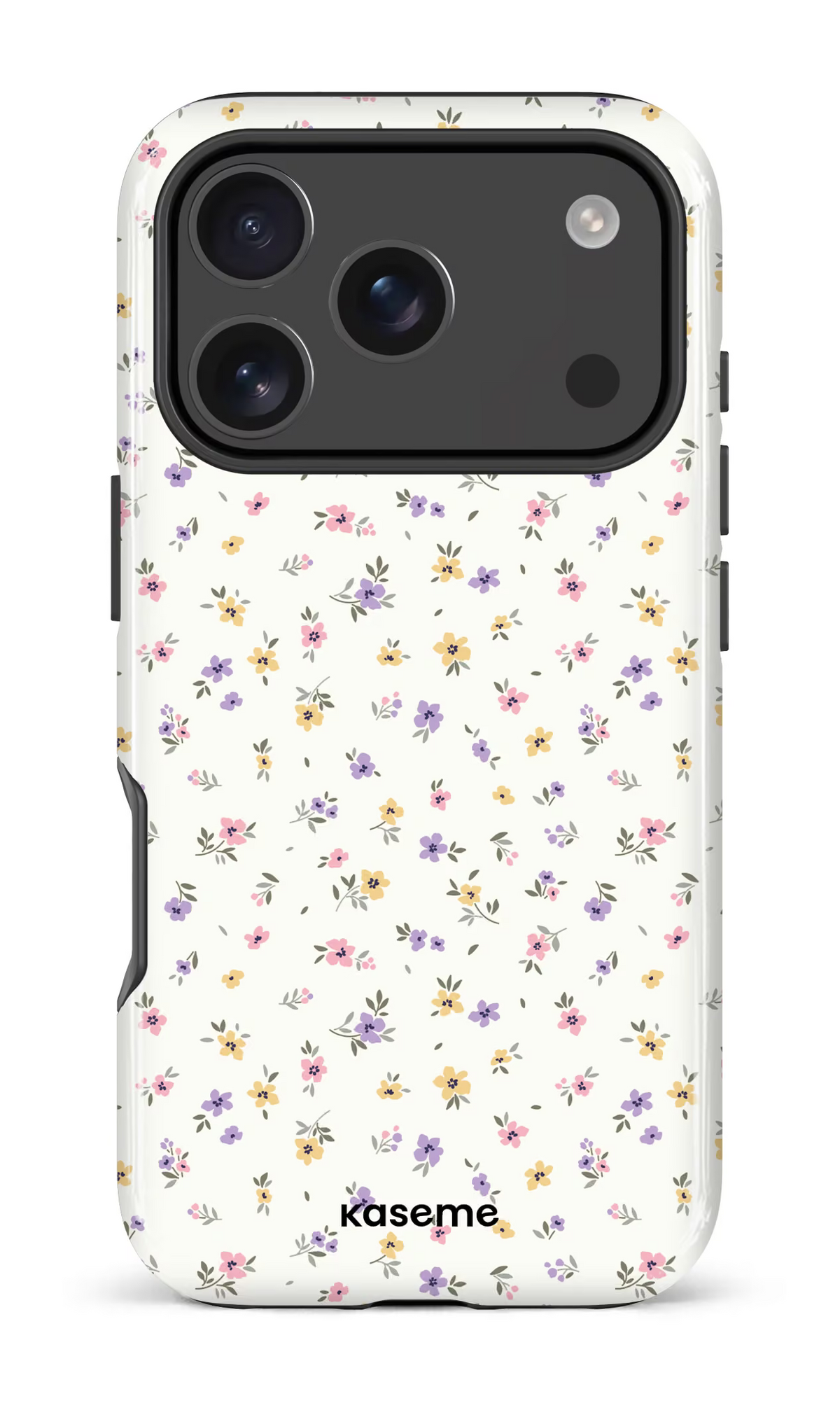iPhone 18 Pro Impact Case Porcelain Blossom -