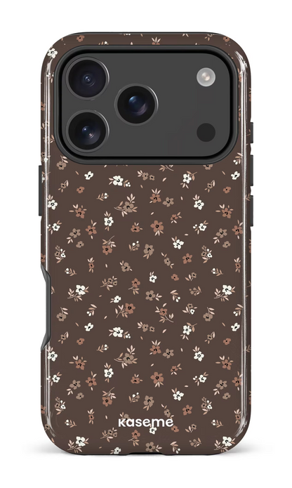 iPhone 18 Pro Impact Case Porcelain blossom Mocha -