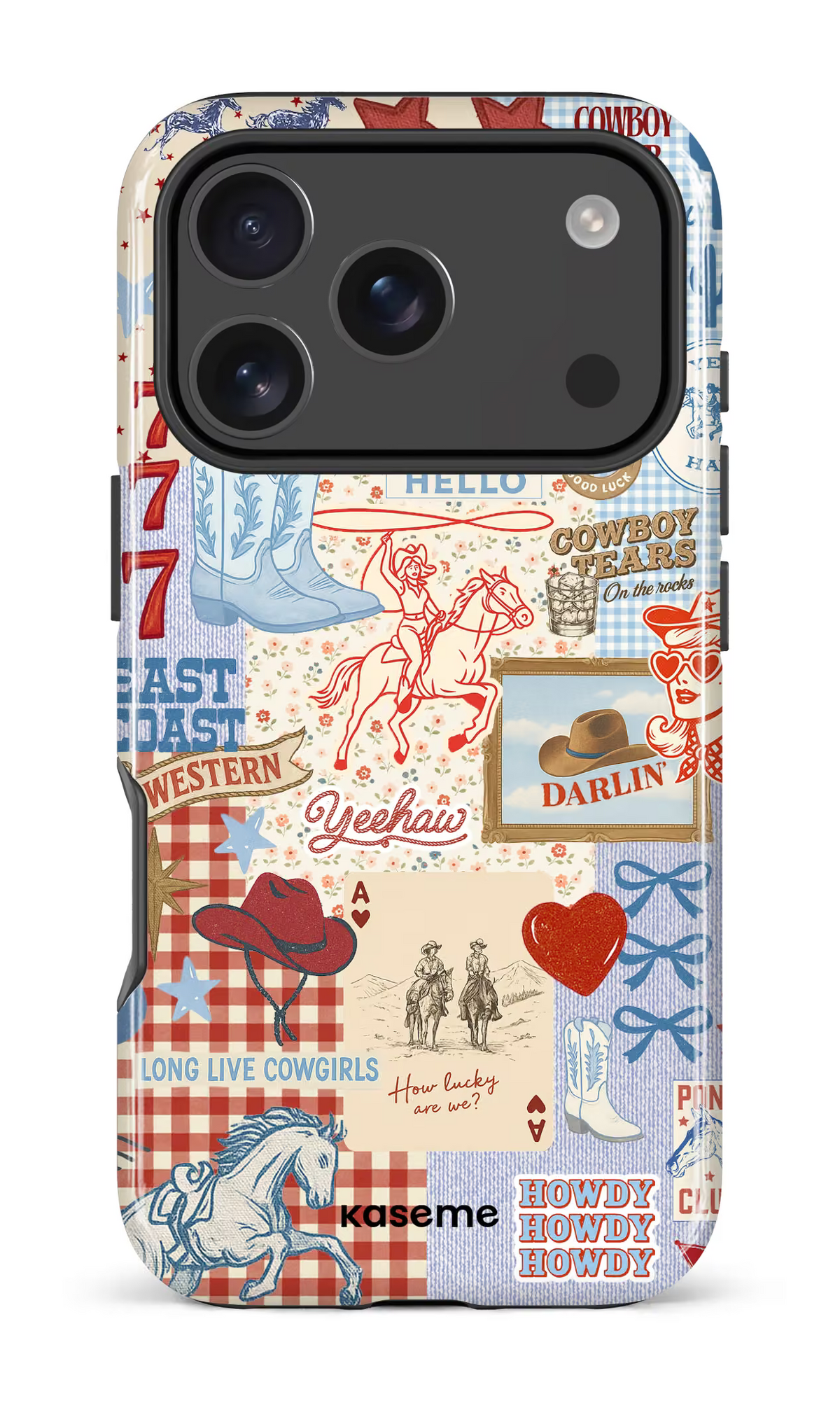 iPhone 18 Pro Impact Case Rodeo Romance -
