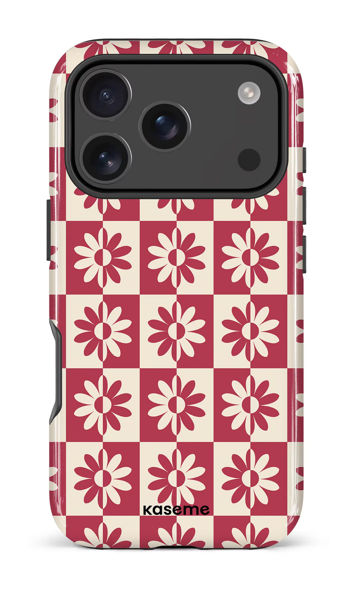 iPhone 18 Pro Impact Case Snowdrop Red -