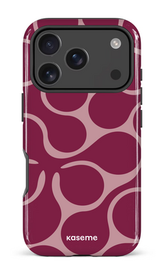 iPhone 18 Pro Impact Case Unscripted Burgundy -