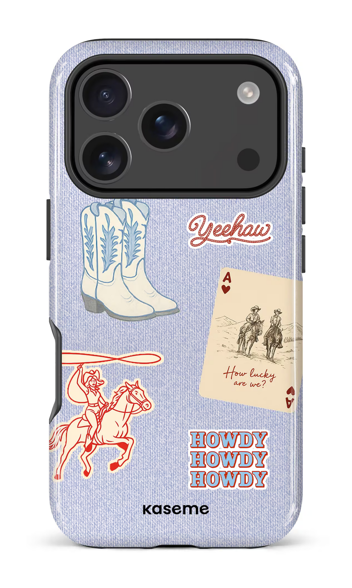 iPhone 18 Pro Impact Case Yeehaw -