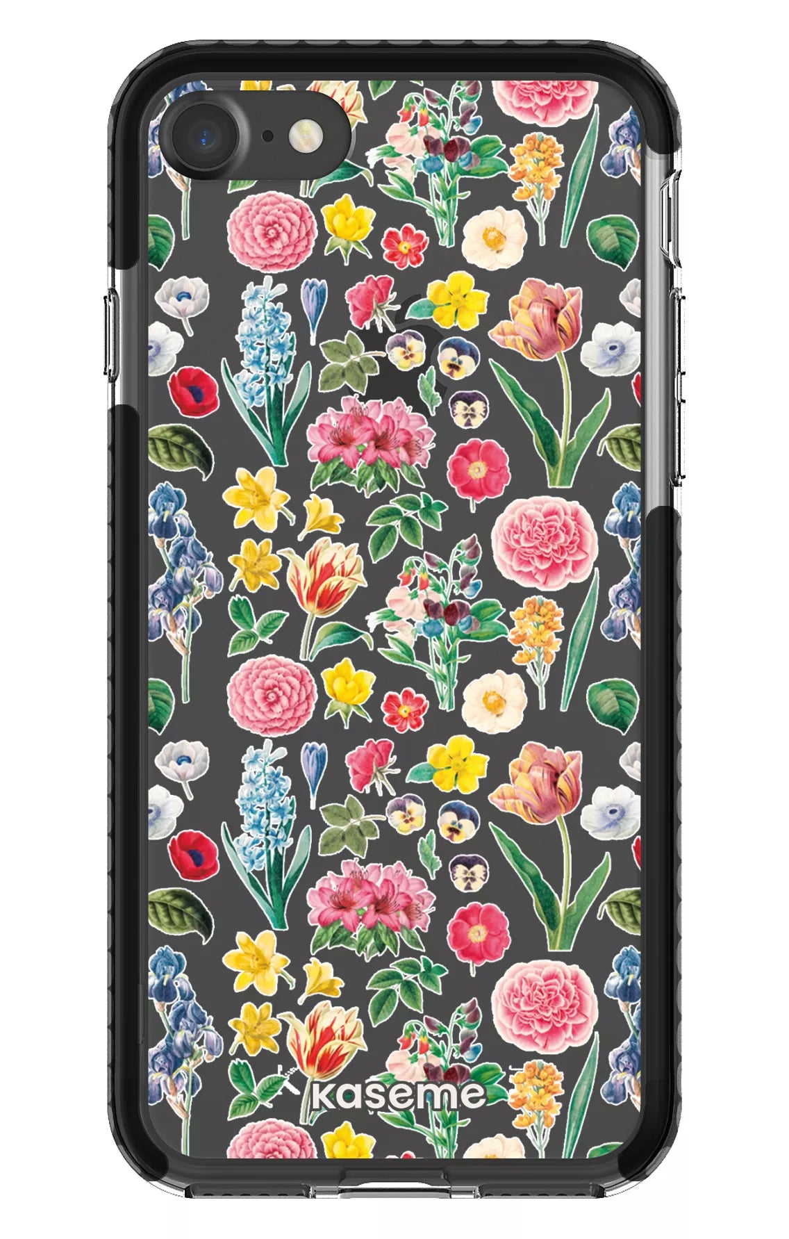 iPhone 7 Clear Case - Black Amelia Clear Case -