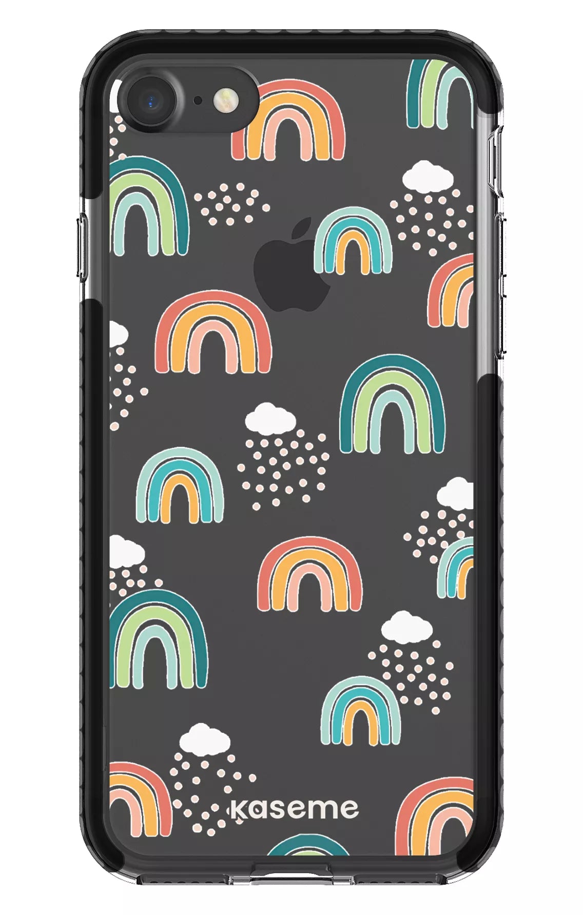 iPhone 7 Clear Case - Black Be You Clear Case -