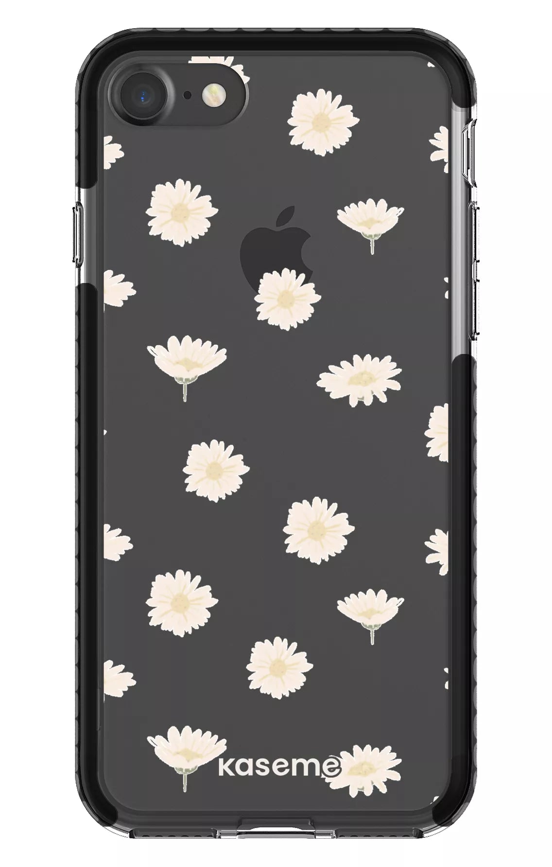 iPhone 7 Clear Case - Black Bella Clear Case -