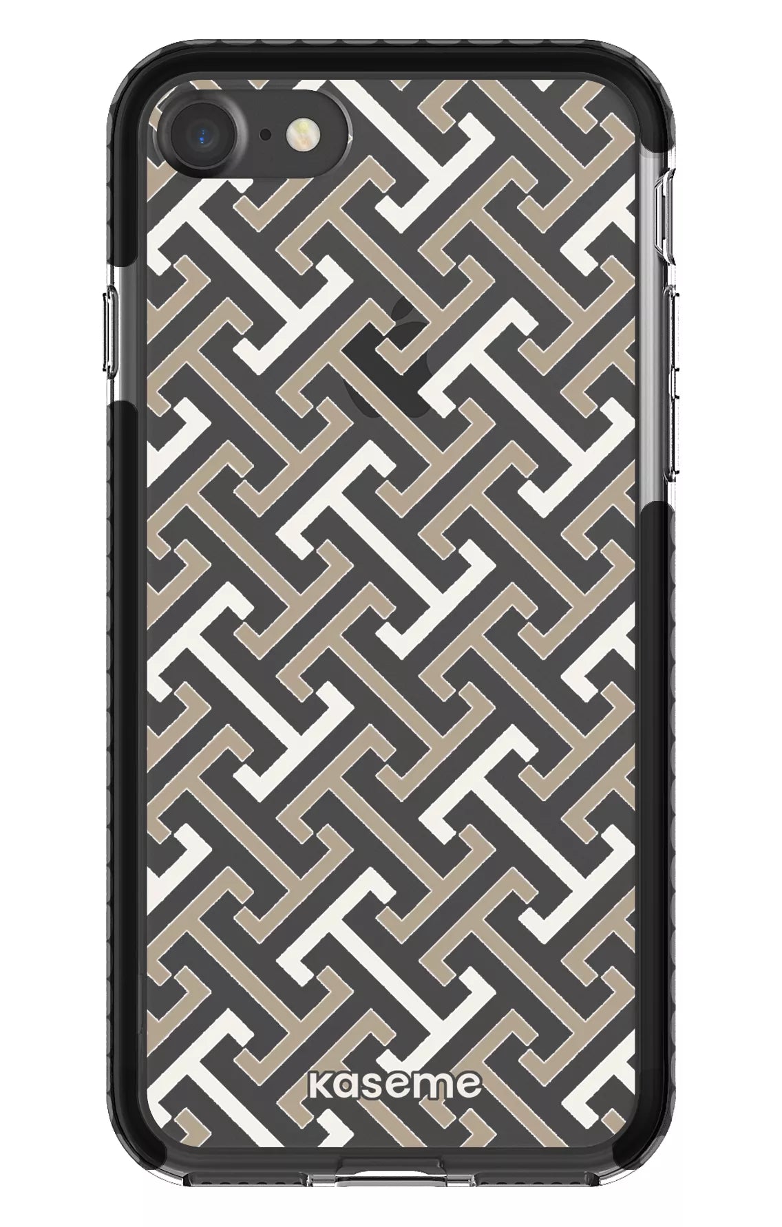 iPhone 7 Clear Case - Black Elite Clear Case -