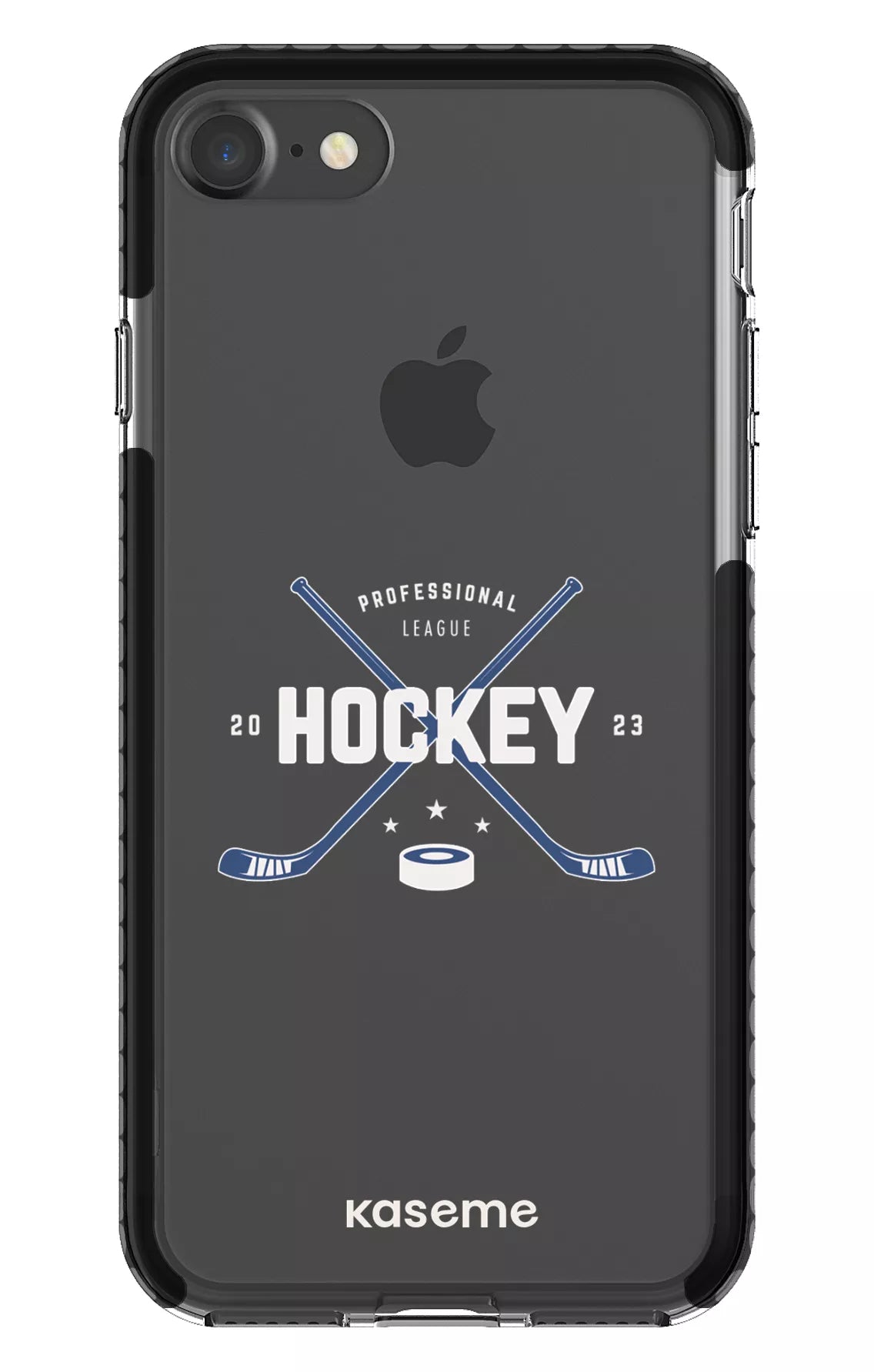 iPhone 7 Clear Case - Black Playoffs Clear Case -