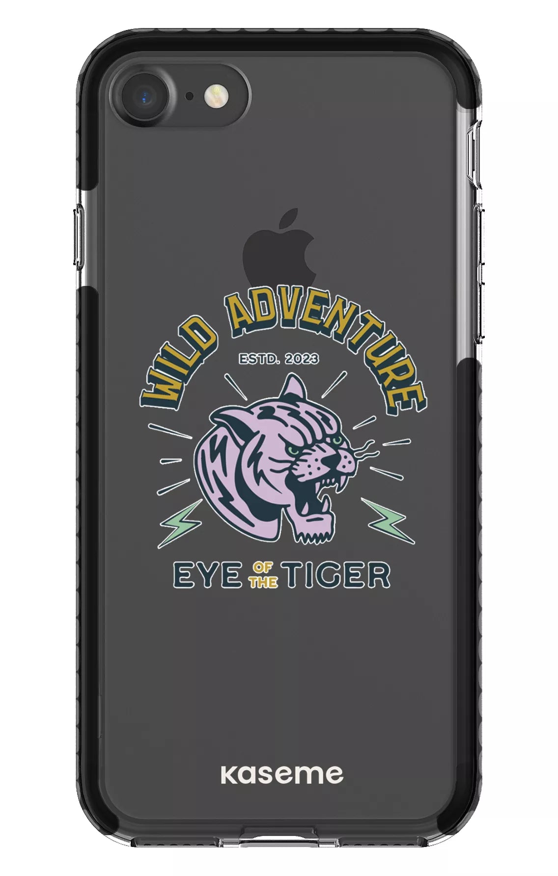 iPhone 7 Clear Case - Black Wildcats Clear Case -