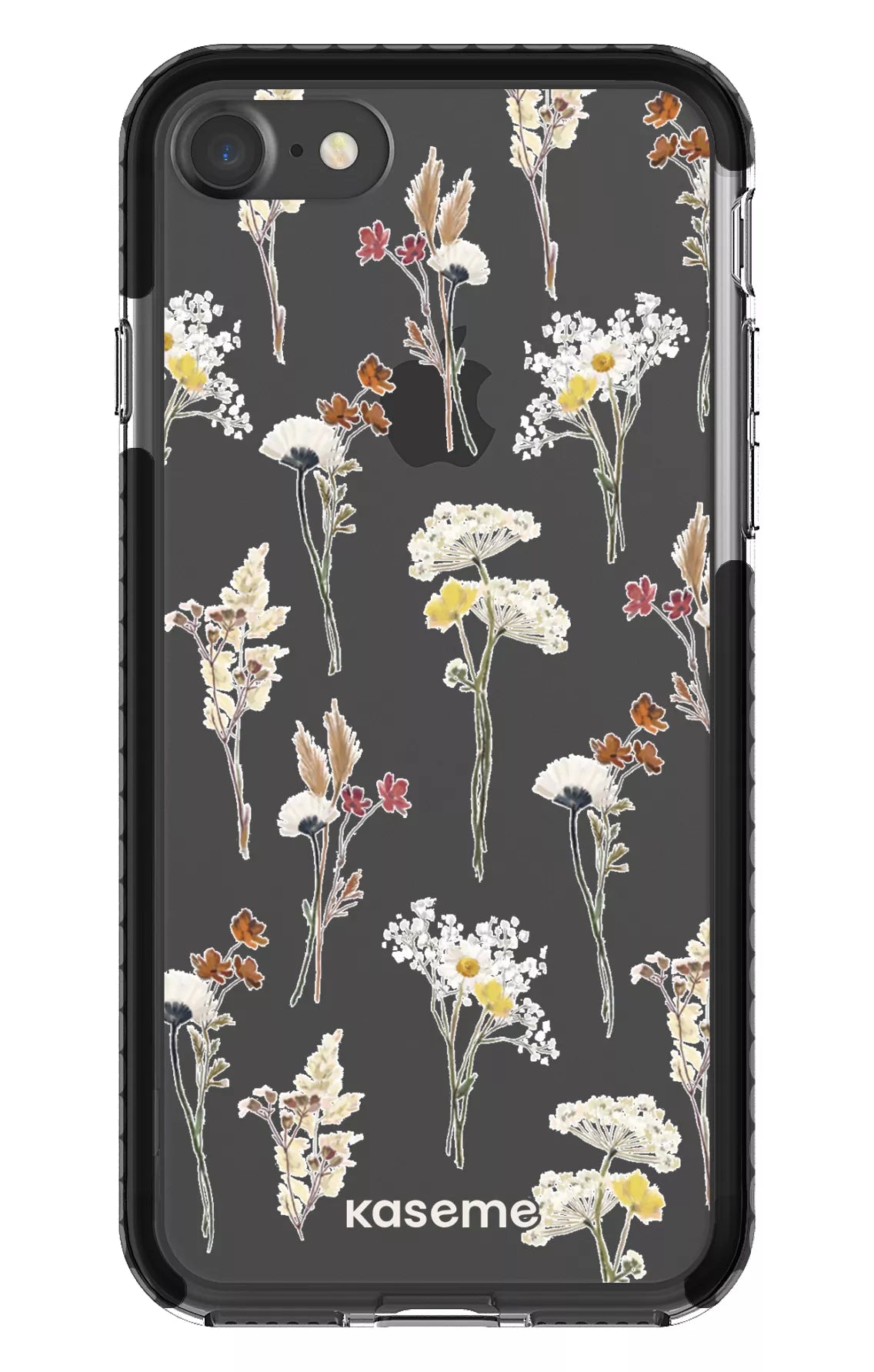 iPhone 7 Clear Case - Black Wilderness Clear Case -