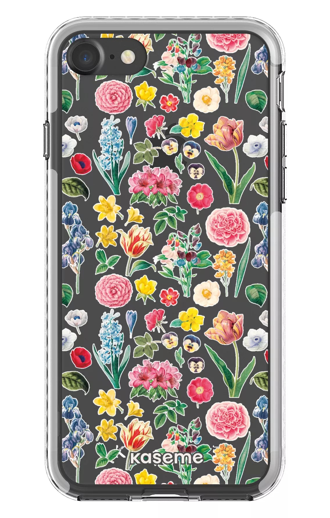 iPhone 7 Clear case - White Amelia Clear Case -