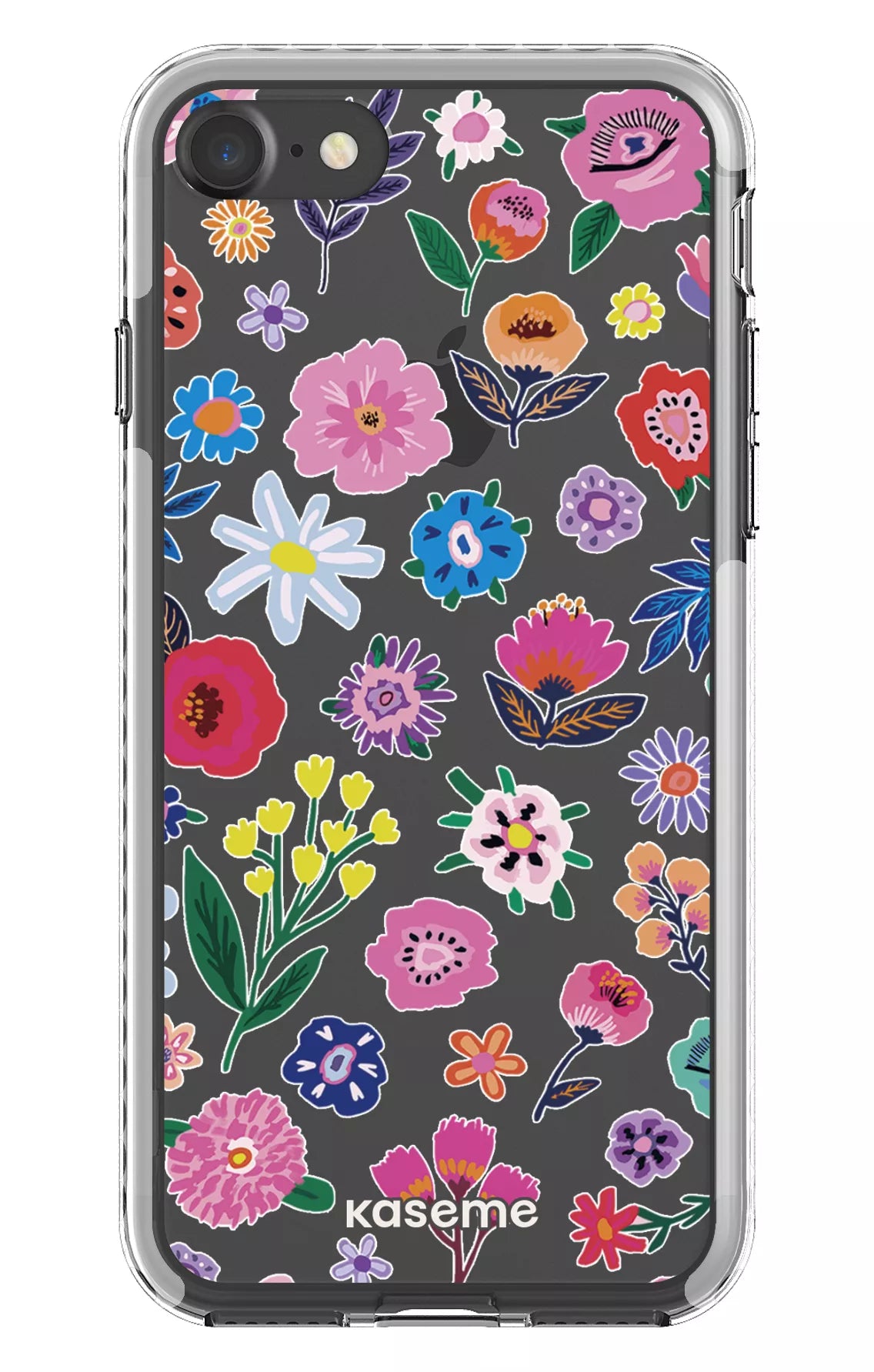 iPhone 7 Clear case - White Aura Clear Case -