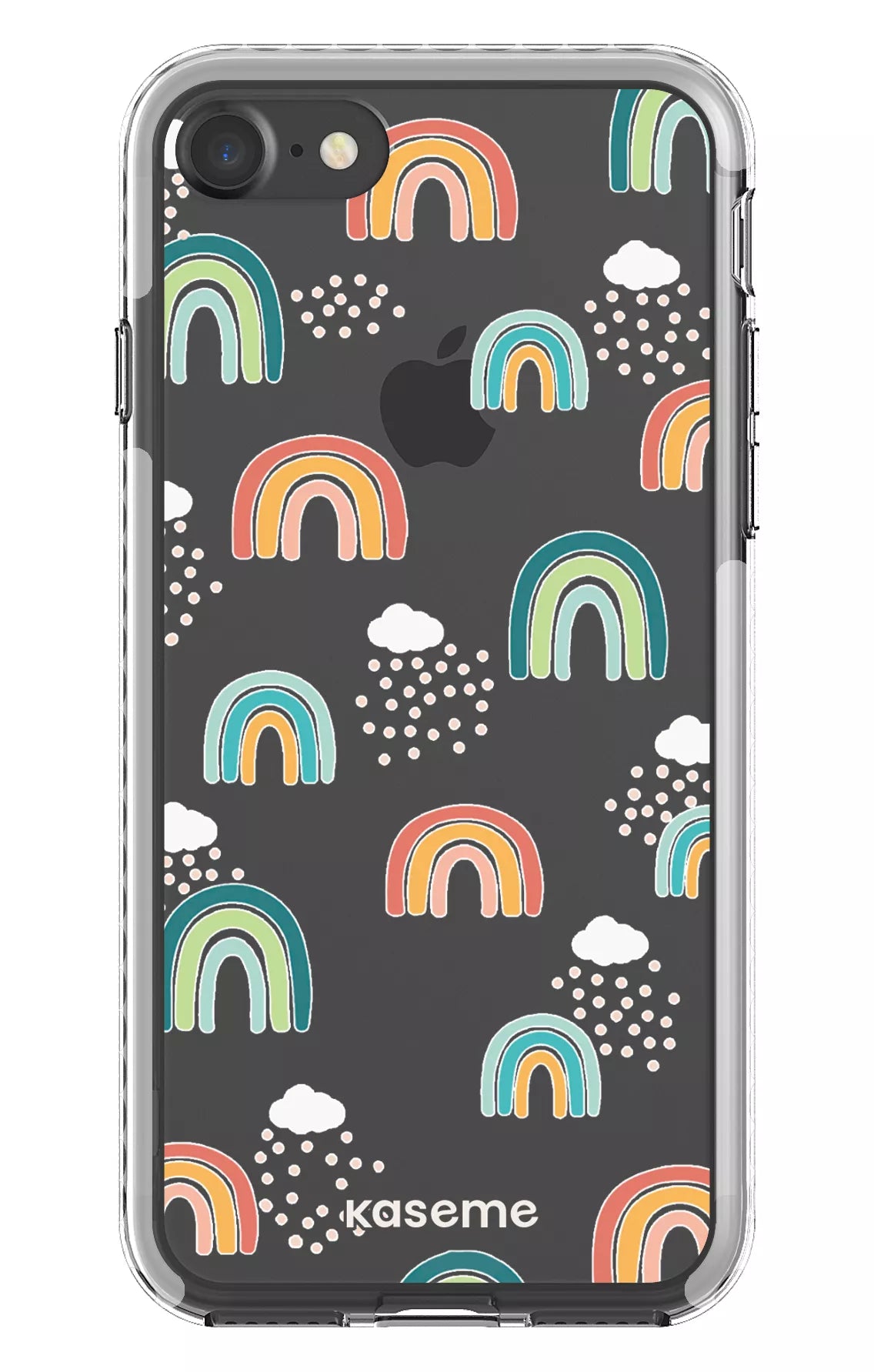 iPhone 7 Clear case - White Be You Clear Case -