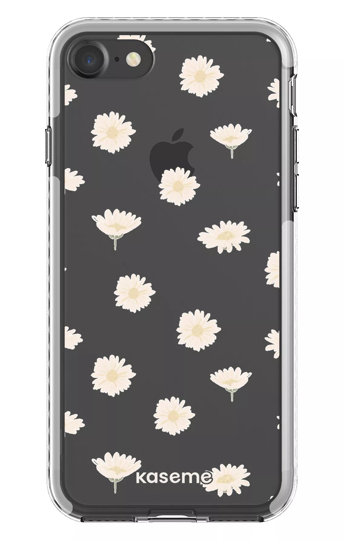 iPhone 7 Clear case - White Bella Clear Case -