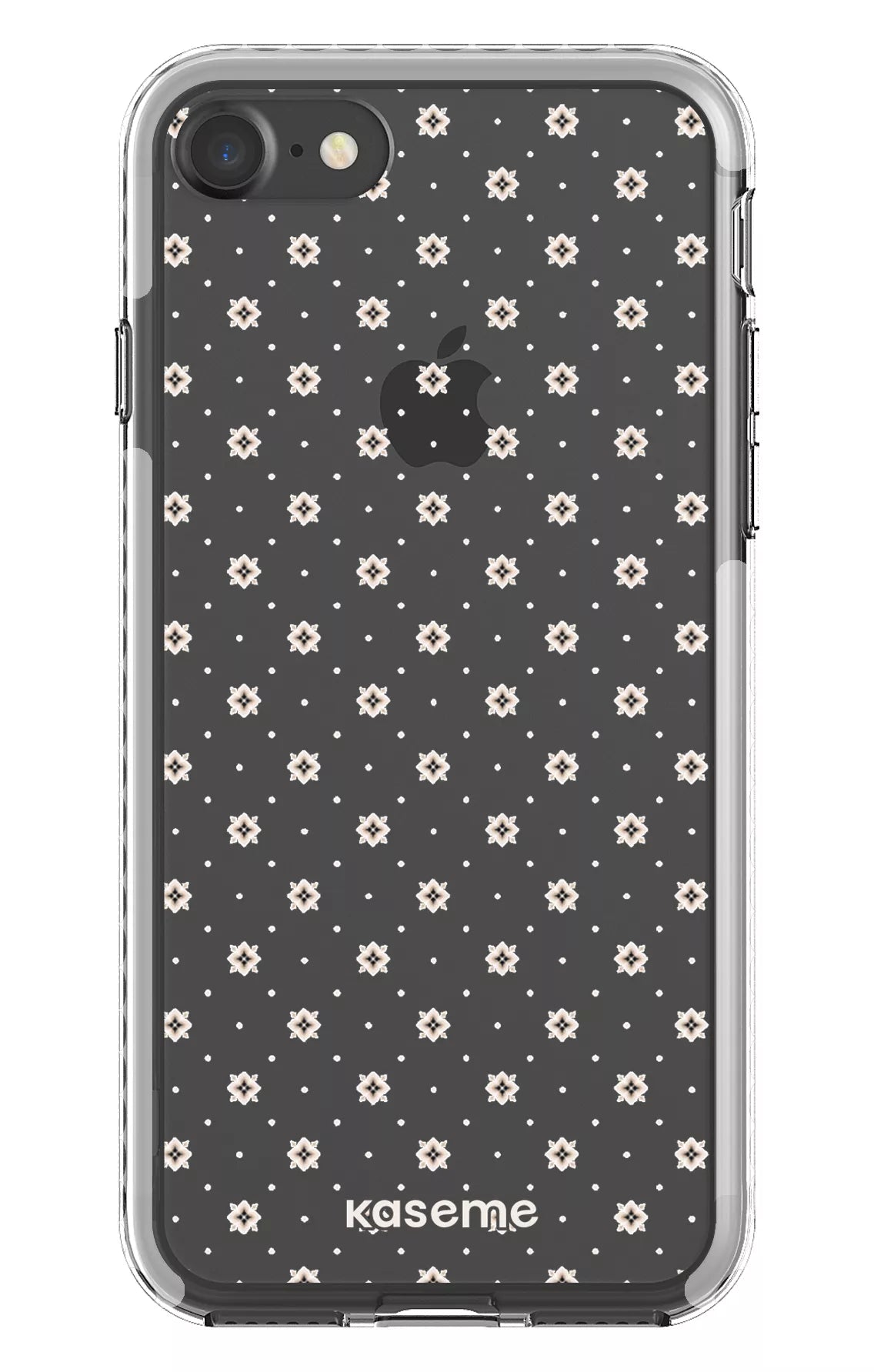 iPhone 7 Clear case - White Billie Clear Case -