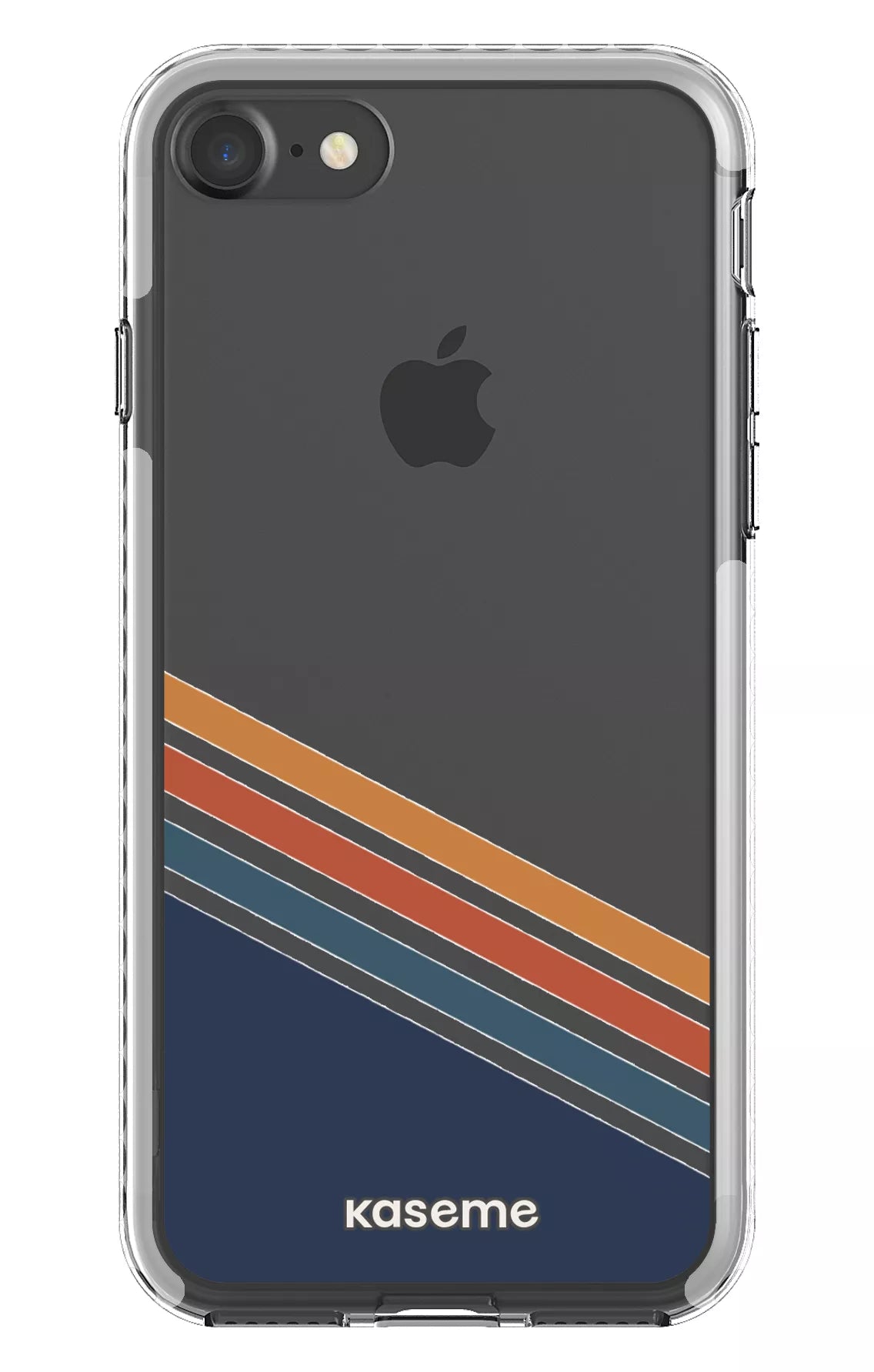 iPhone 7 Clear case - White Bitter Clear Case -