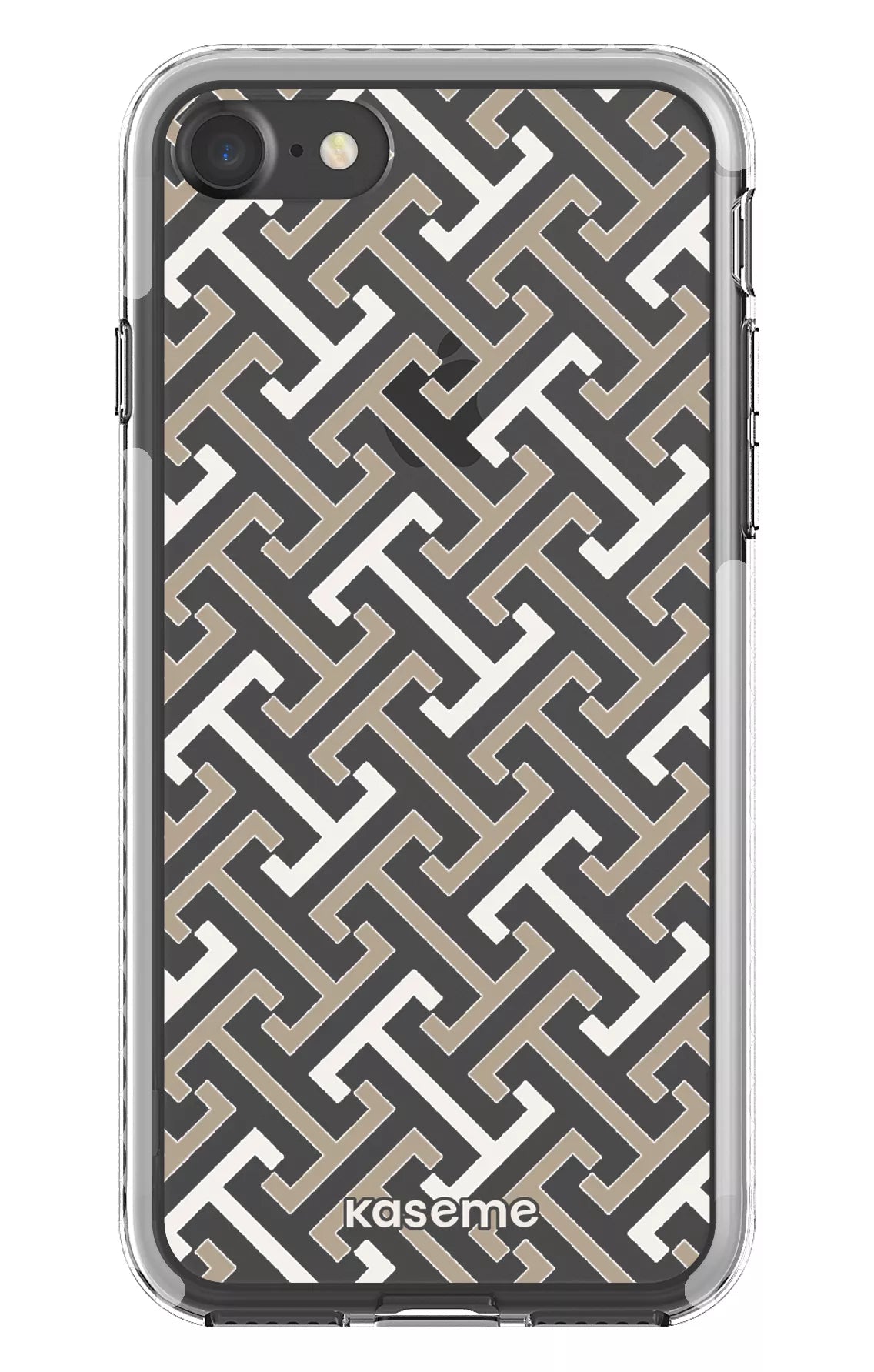 iPhone 7 Clear case - White Elite Clear Case -