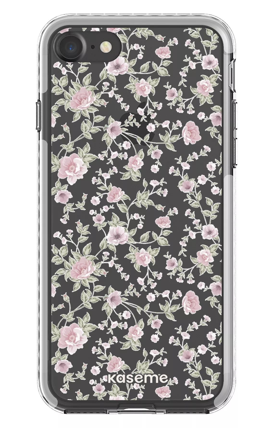 iPhone 7 Clear case - White La Vie en Rose Clear Case -