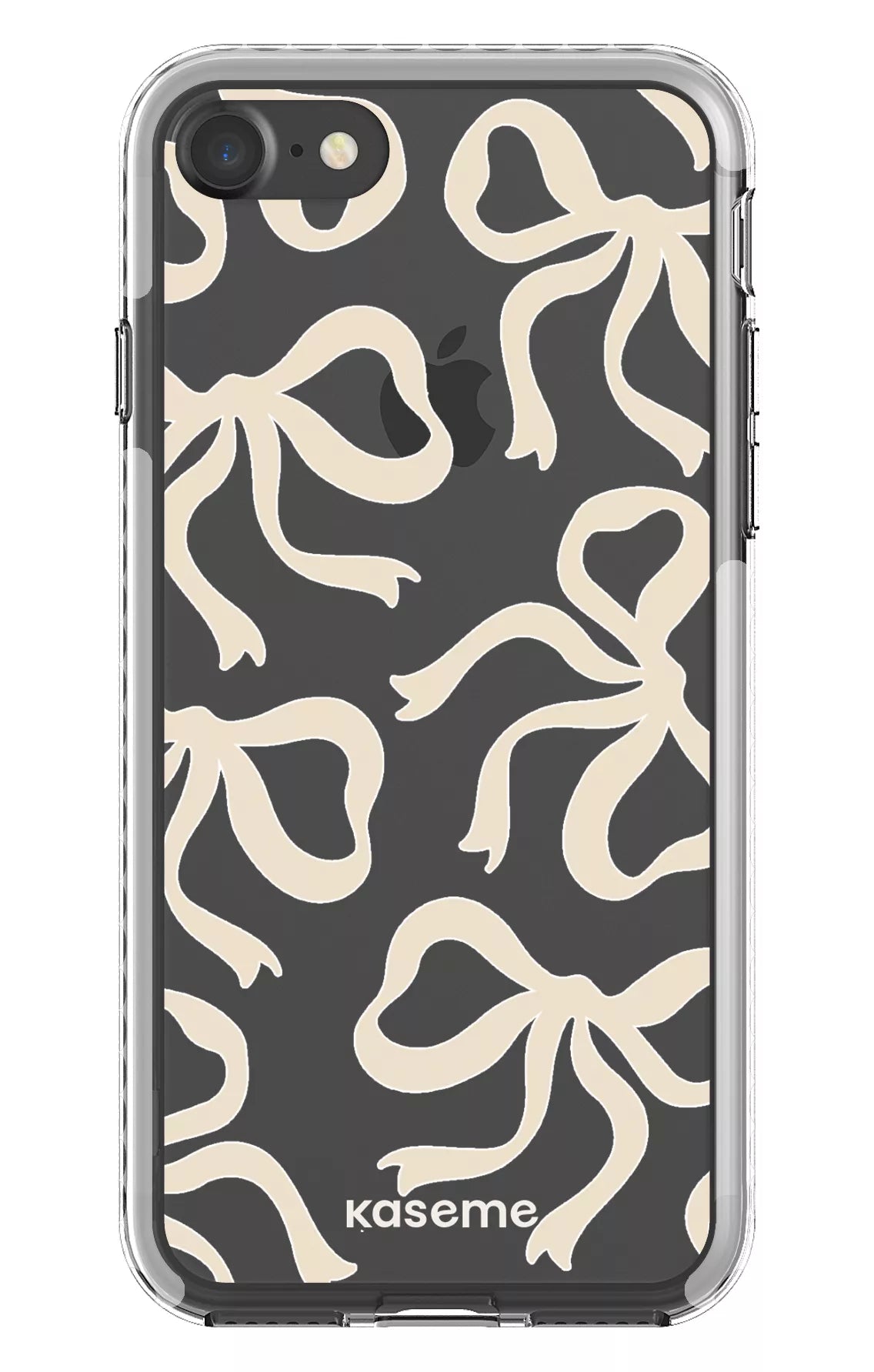 iPhone 7 Clear case - White Lace Clear Case -