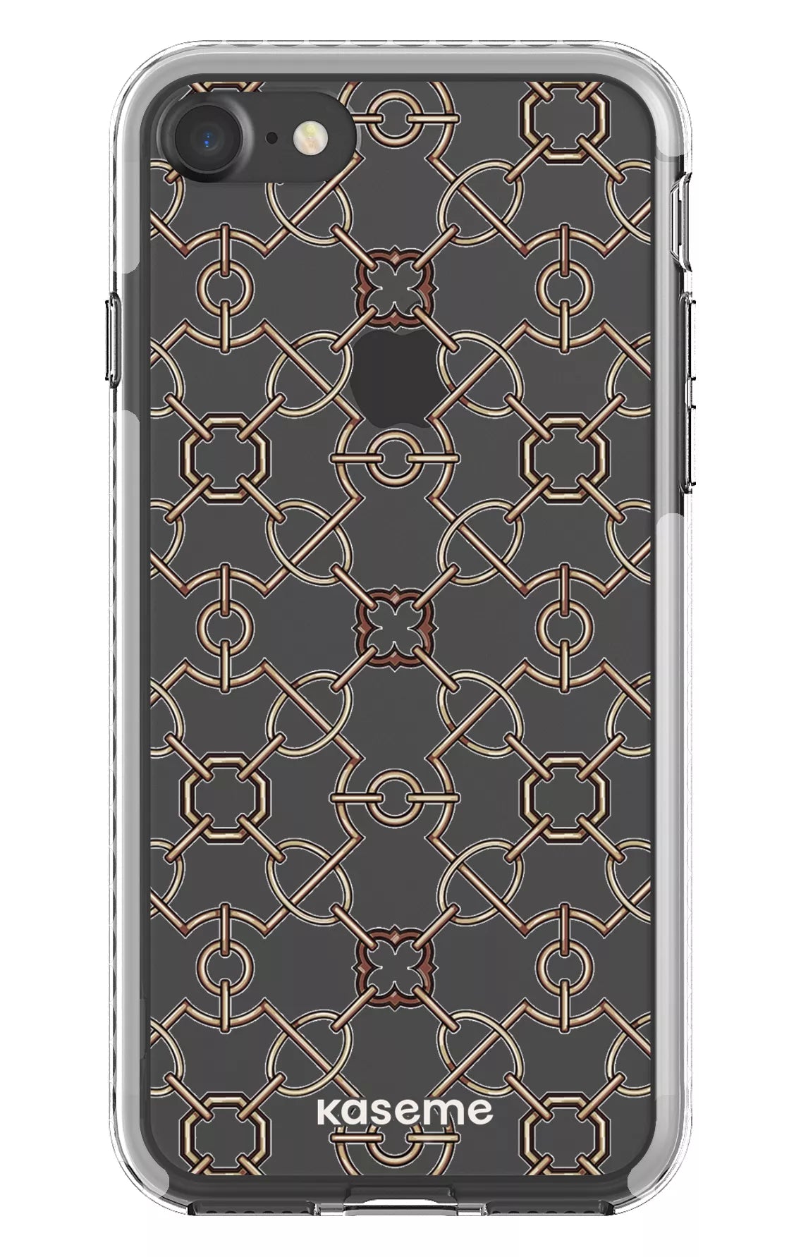 iPhone 7 Clear case - White Refined Clear Case -