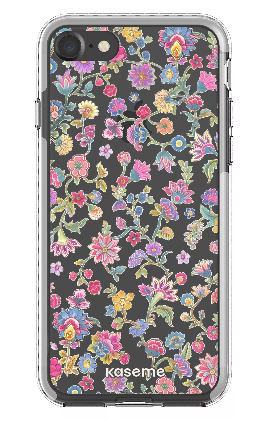 iPhone 7 Clear case - White Secret Garden Clear Case -