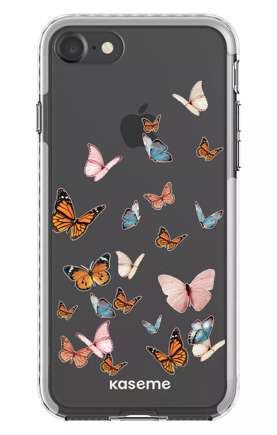 iPhone 7 Clear case - White Soarin Clear Case -