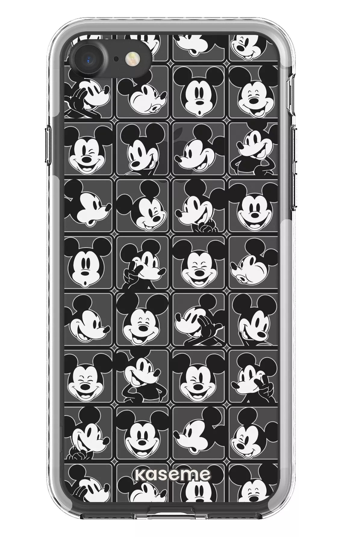 iPhone 7 Clear case - White Whimsy Clear Case -