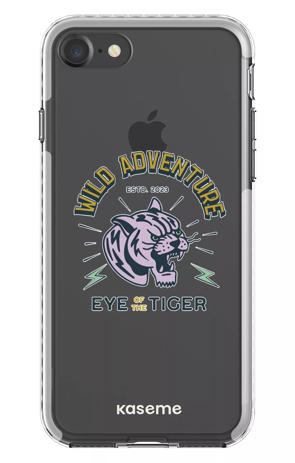 iPhone 7 Clear case - White Wildcats Clear Case -