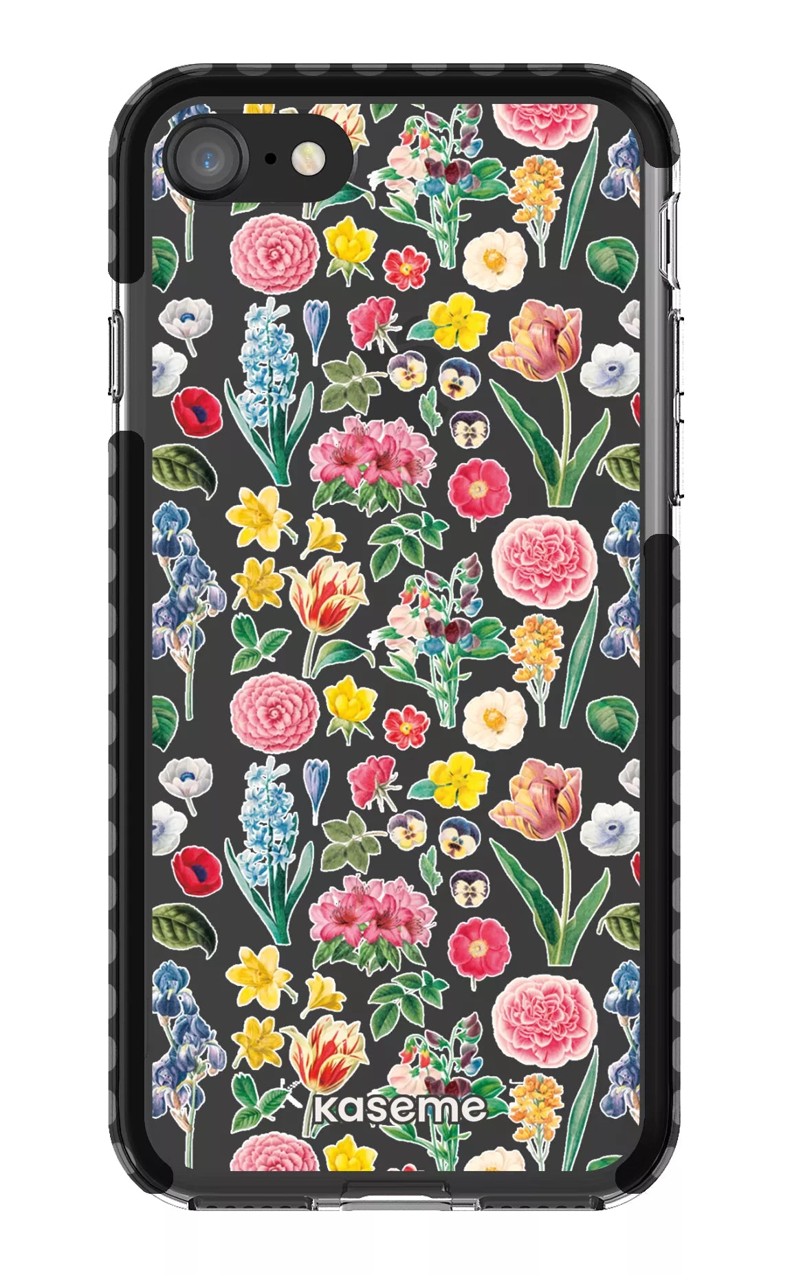 iPhone 8 Clear Case - Black Amelia Clear Case -