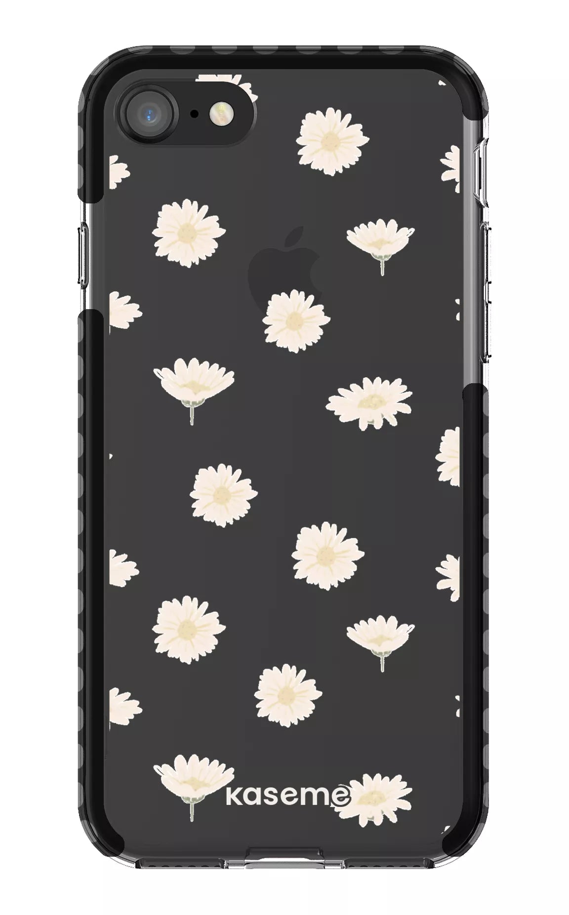 iPhone 8 Clear Case - Black Bella Clear Case -