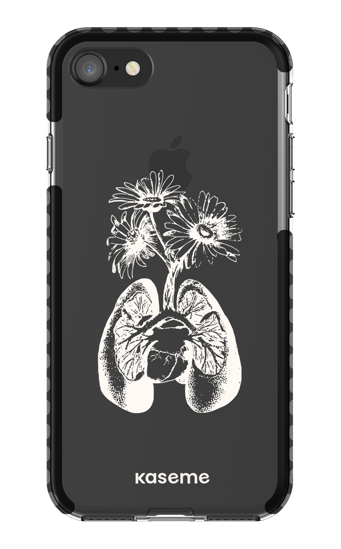 iPhone 8 Clear Case - Black Revival Clear Case -