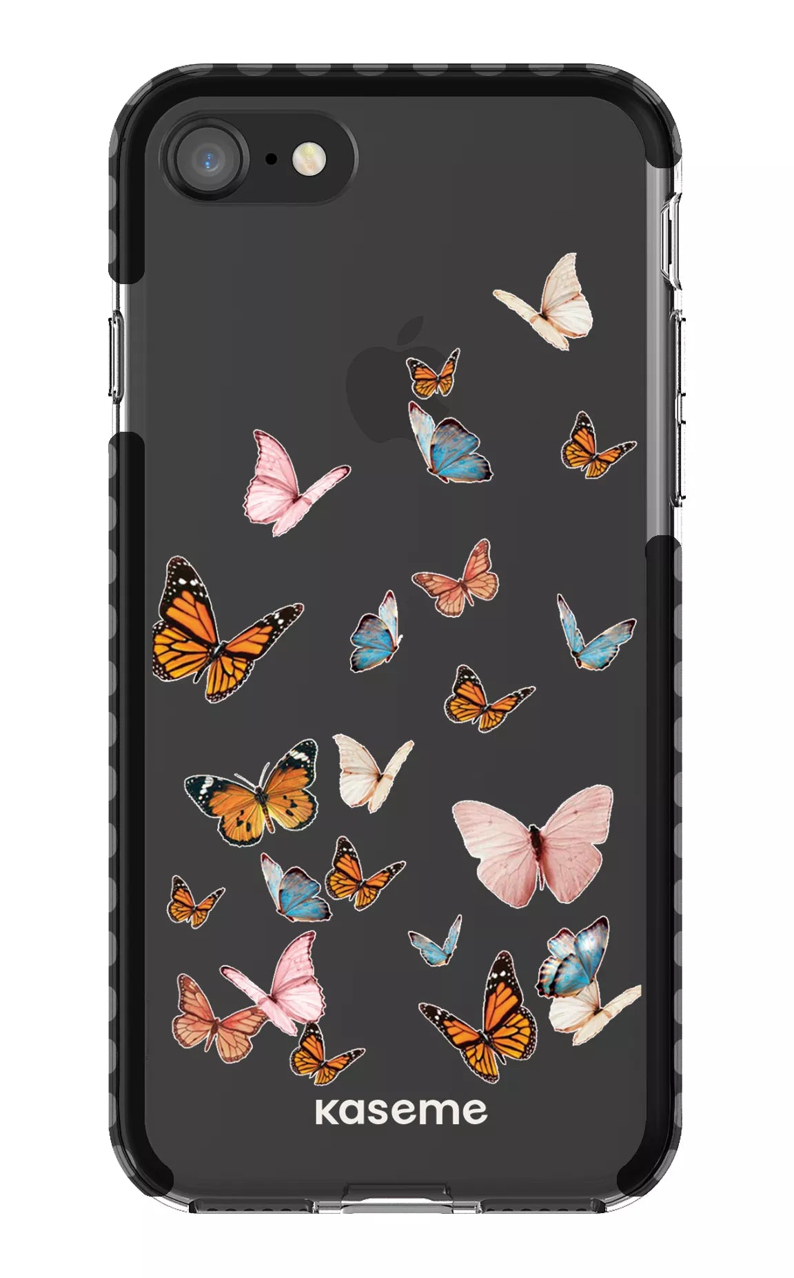 iPhone 8 Clear Case - Black Soarin Clear Case -